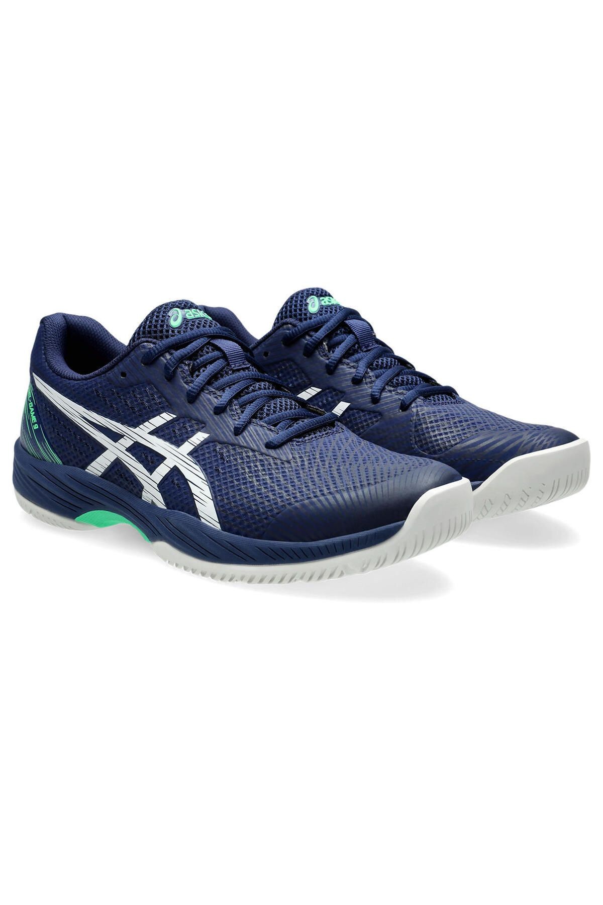 Asics Gel-game 9 Erkek Mavi Tenis Ayakkabısı 1041a337-401