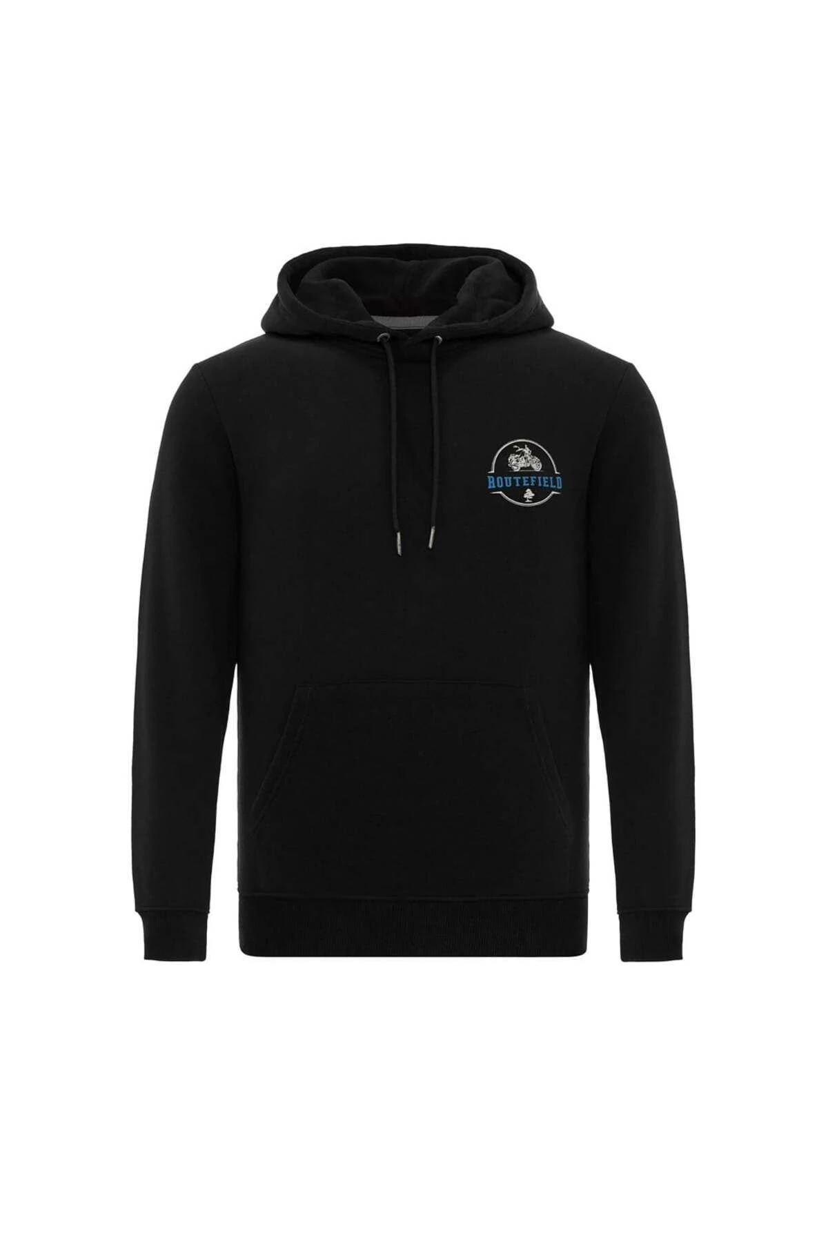 Routefield House Siyah Erkek Sweatshirt RFHOUSE2223-001