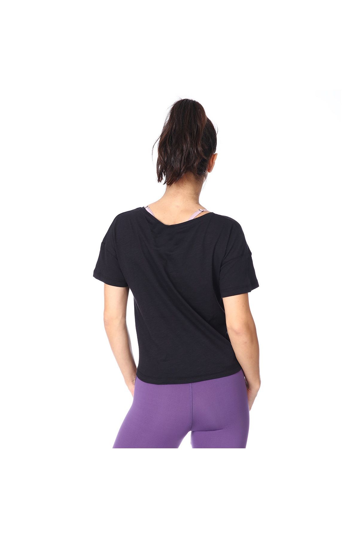 Sportive Bagtee Kadın Günlük Stil Tişört 711028-Syh