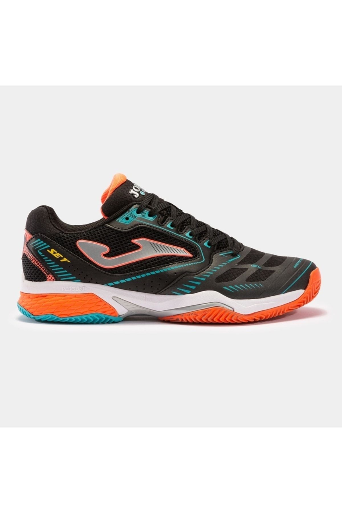 Joma T.set Men 2201 Siyah Erkek Tenis Ayakkabısı