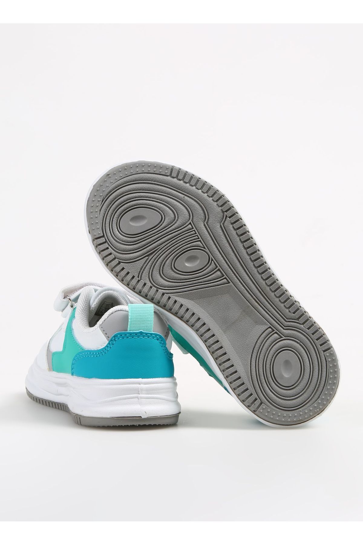 Benetton Beyaz - Gri Erkek Çocuk Sneaker BNI-10025