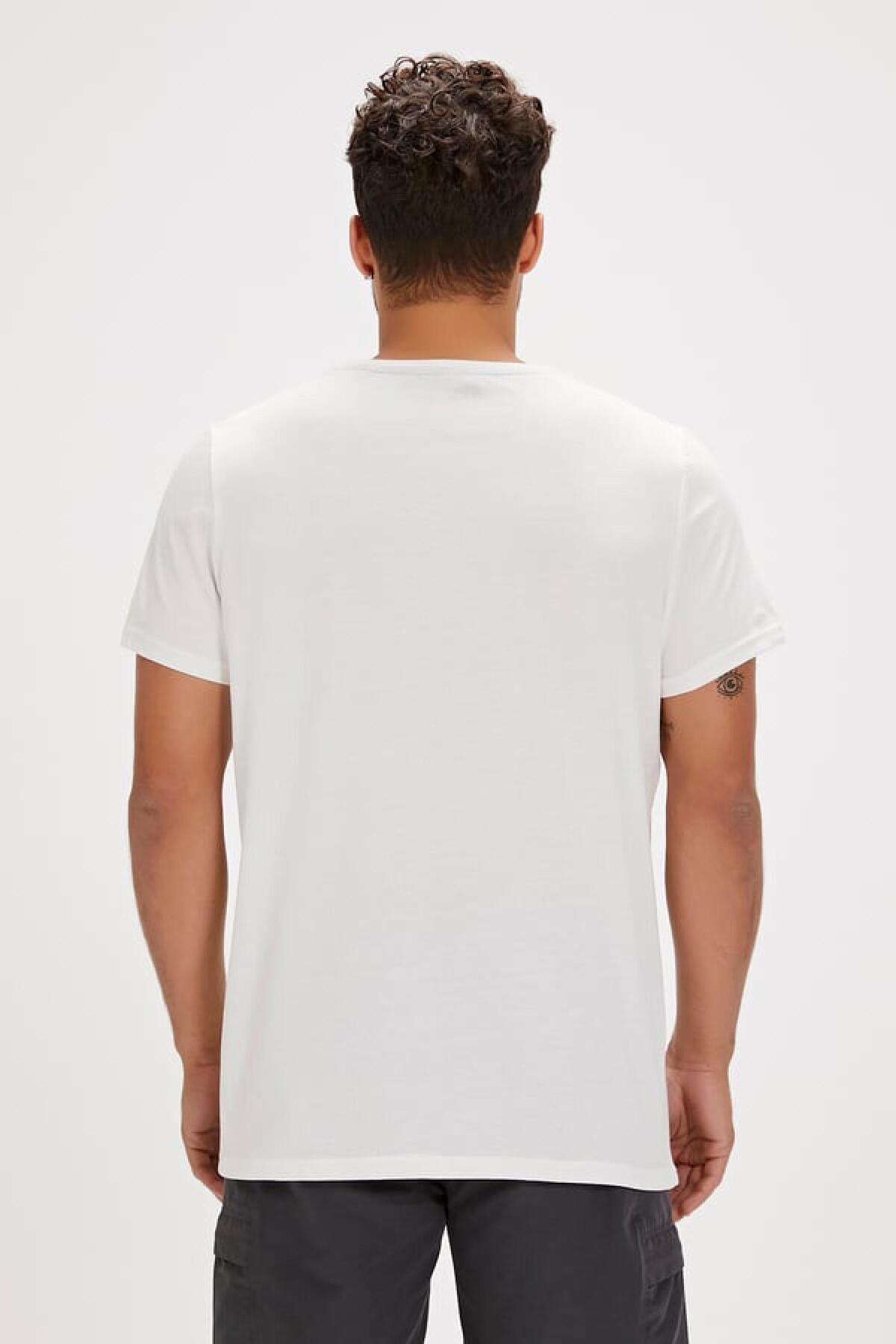 Bad Bear Manx Erkek Beyaz T-Shirt 24.01.07.011-C04