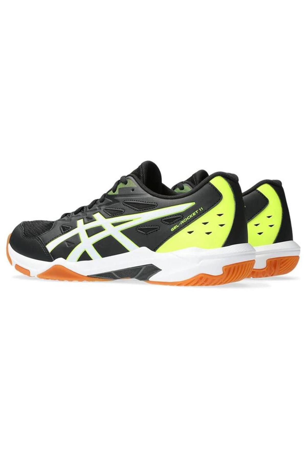 Asics Gel-Rocket 11 Siyah-Sarı Erkek Voleybol