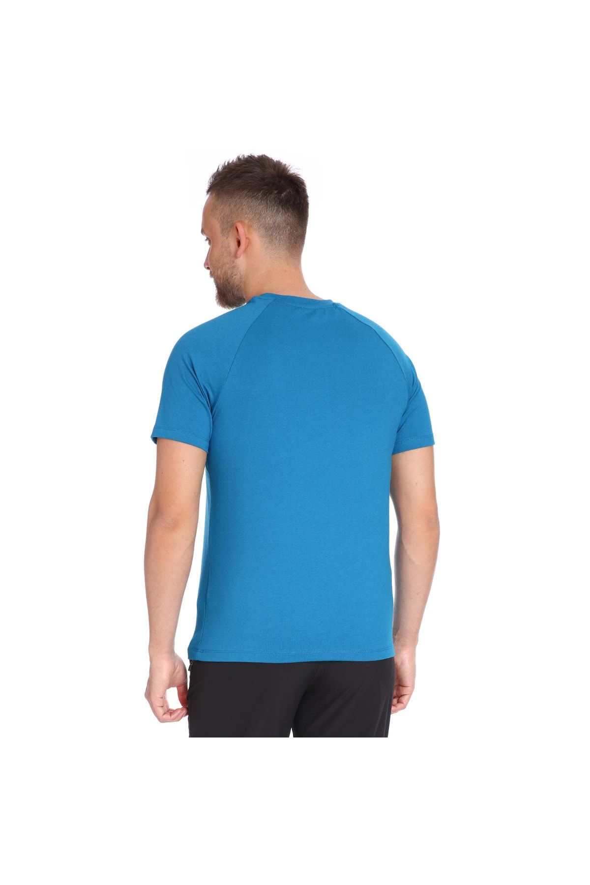 Sportive Erkek Mavi Tişört 711007-Ptr