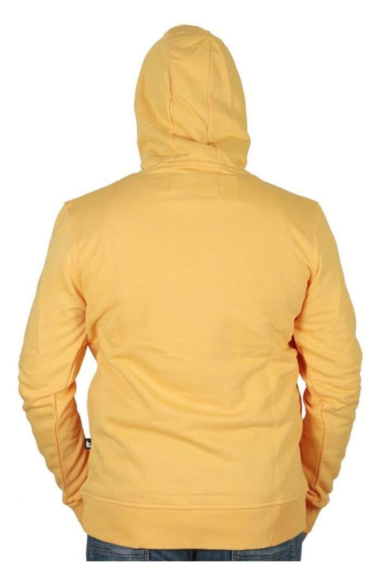 Bad Bear Bad Neck Erkek Sarı Kapüşonlu Sweatshirt