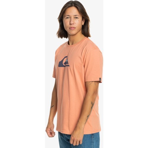 QUIKSILVER Comp Logo SS EQYZT07658-MJR0 ERKEK Kahverengi Tişört