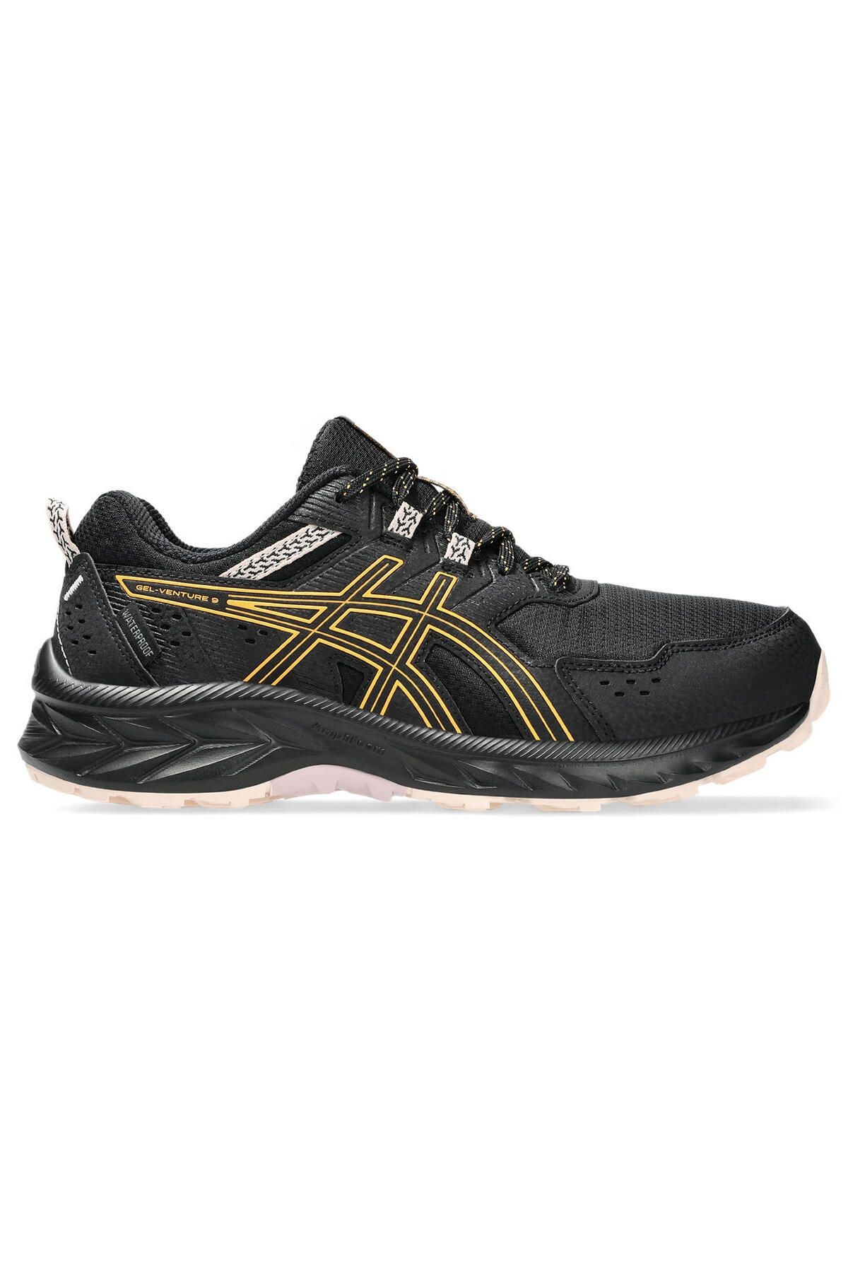 Asics Gel-venture 9 Waterproof Kadın Siyah Outdoor Koşu Ayakkabısı 1012b519-004