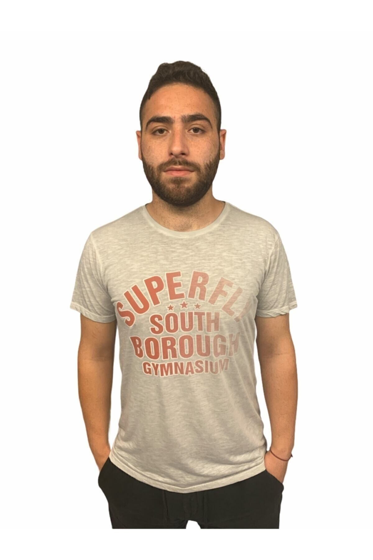 Superfly Tshirt Erkek Sarı Tshirt 21695-22