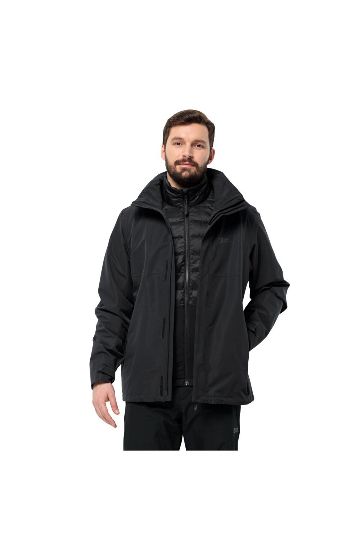 Jack Wolfskin Luntal 3ın1 Jkt M Erkek Outdoor Mont