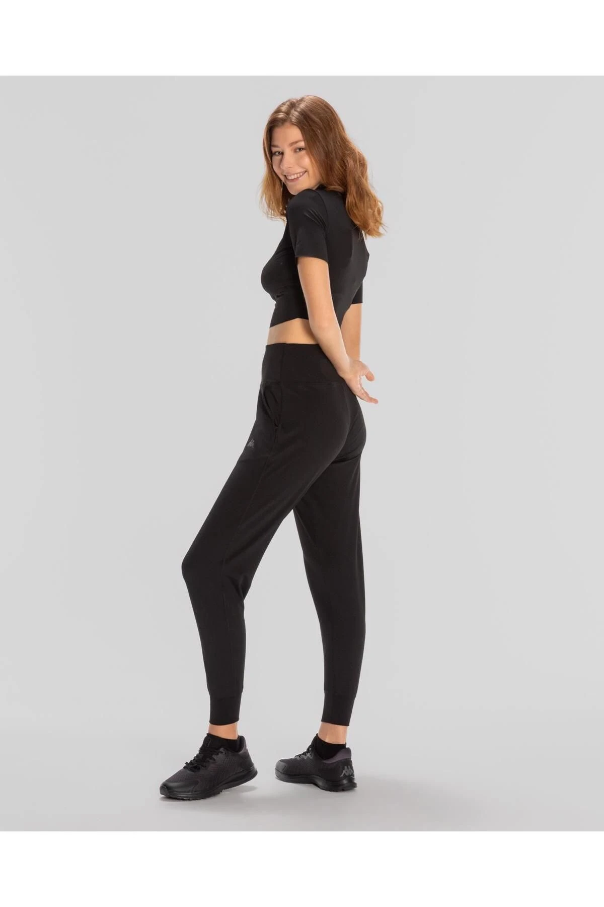 Kappa Sirem Kadın Siyah Eşofman Altı 361P6UW-005