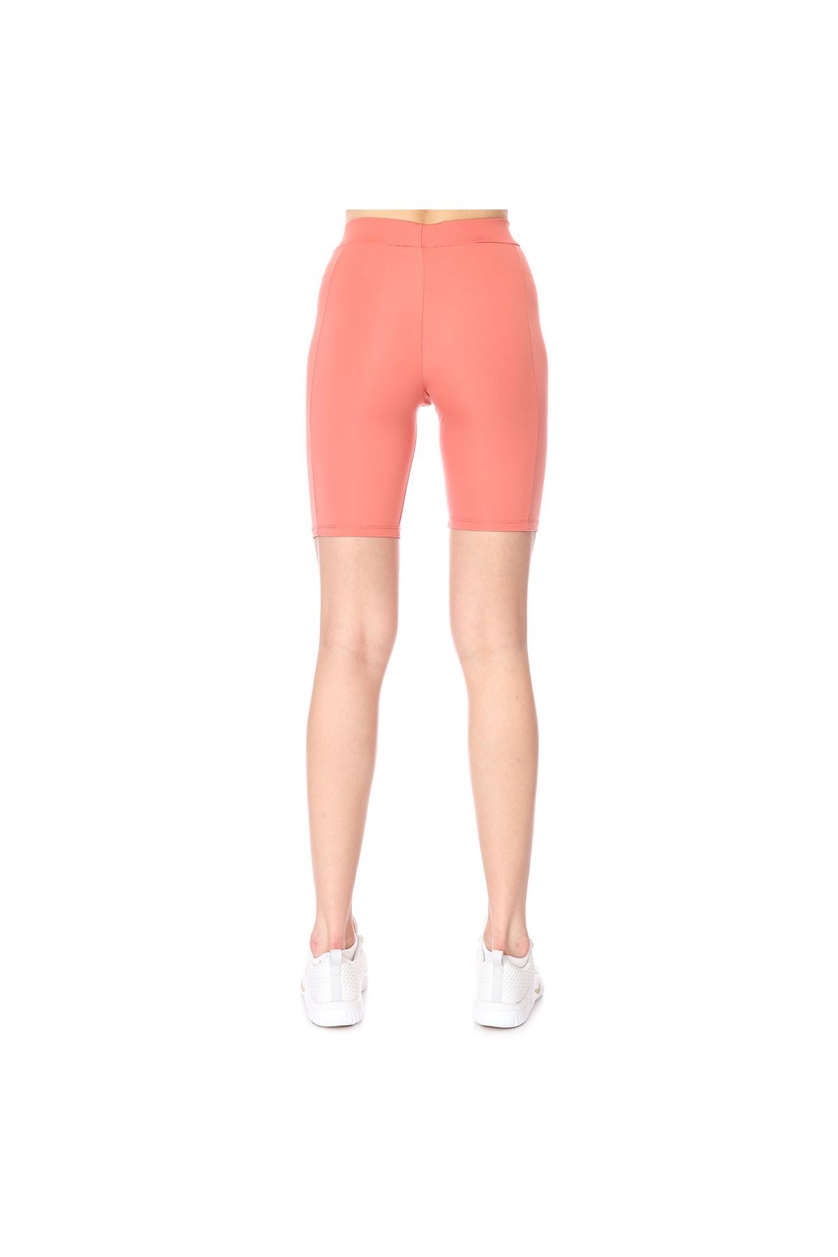 Sportive Spo-Biker Short Kadın Lacivert Günlük Stil Tayt 712105-LCV
