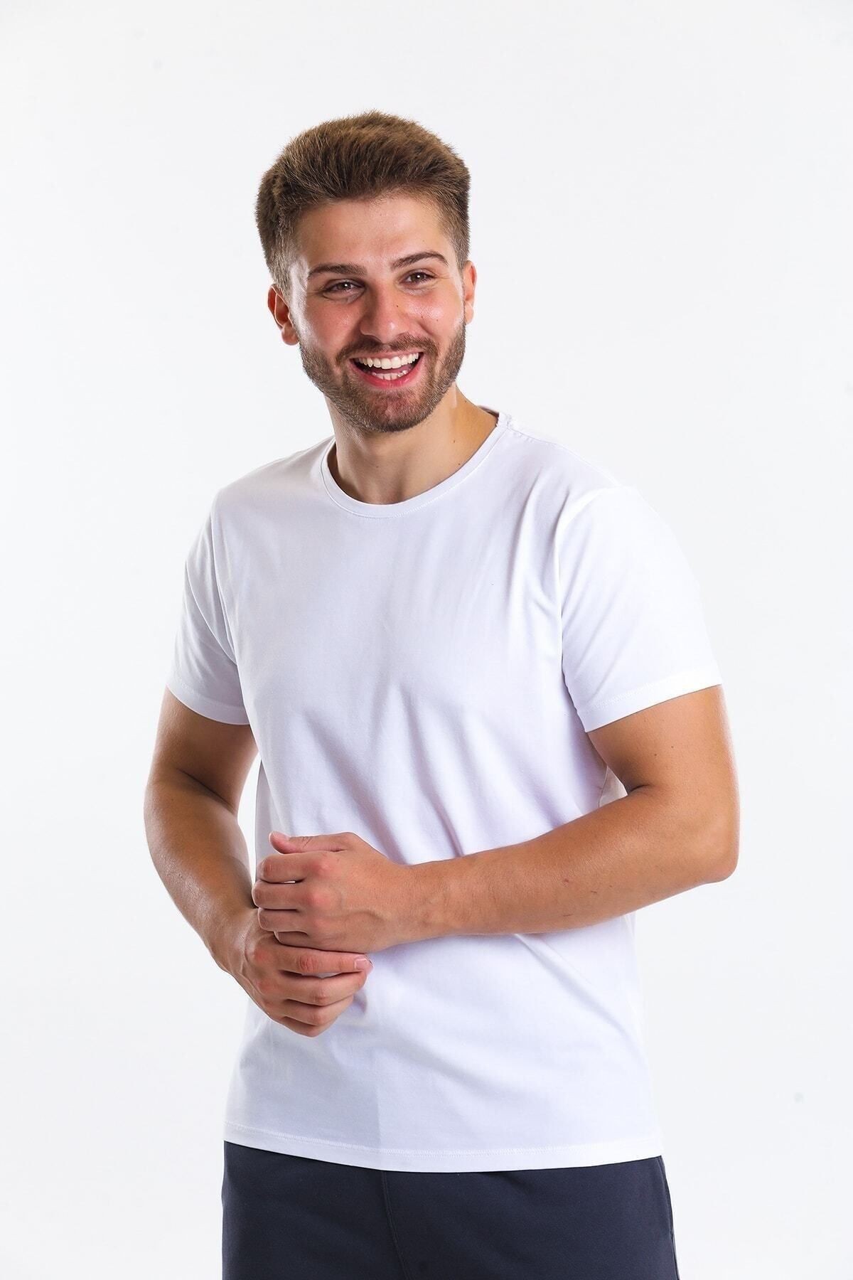 Superfly Men Tshirt Erkek Beyaz Tshirt 22588-24