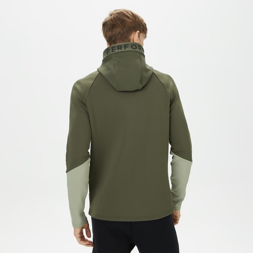 Peak Performance Rider Zip Hood Erkek Yeşil Outdoor CEKET.30226