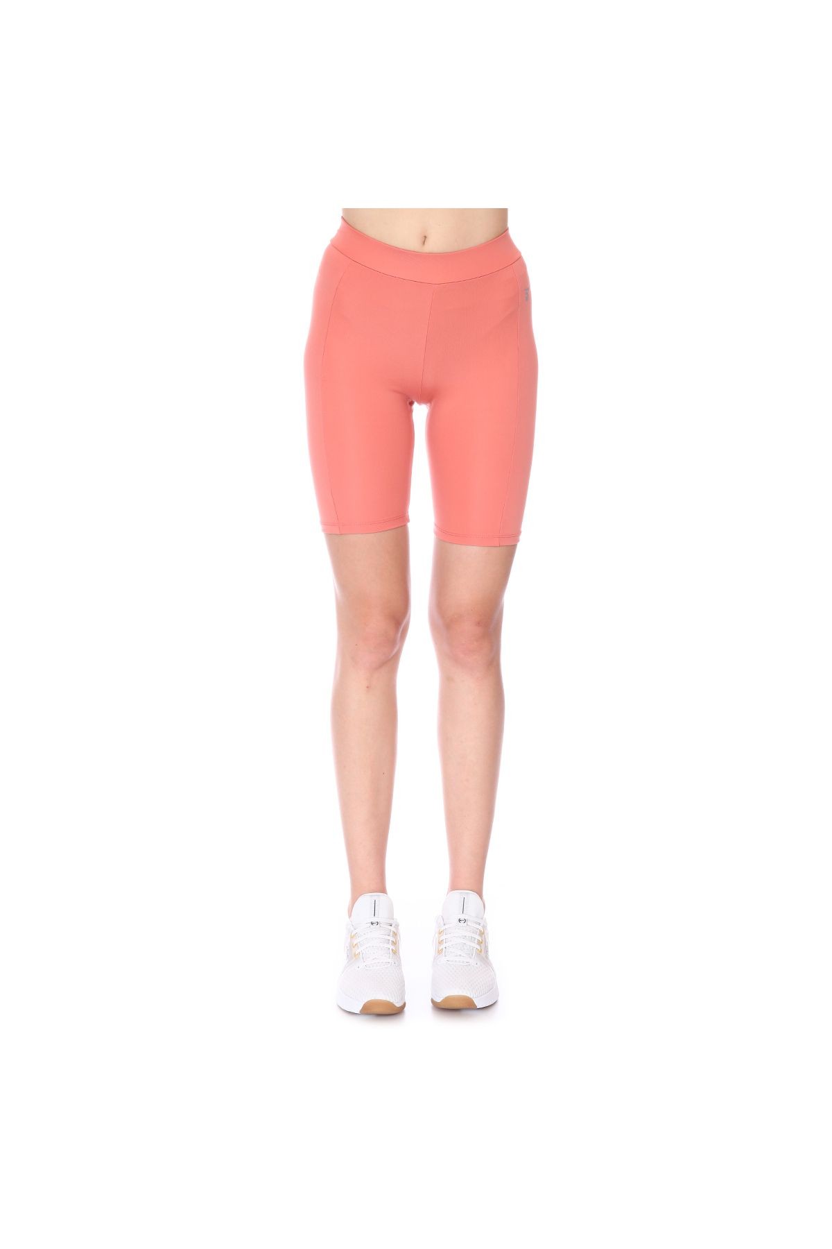 Sportive Spo-Biker Short Kadın Lacivert Günlük Stil Tayt 712105-LCV
