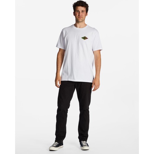 Billabong Crayon Wave Ss Erkek Beyaz T-Shirt ABYZT01697-WHT