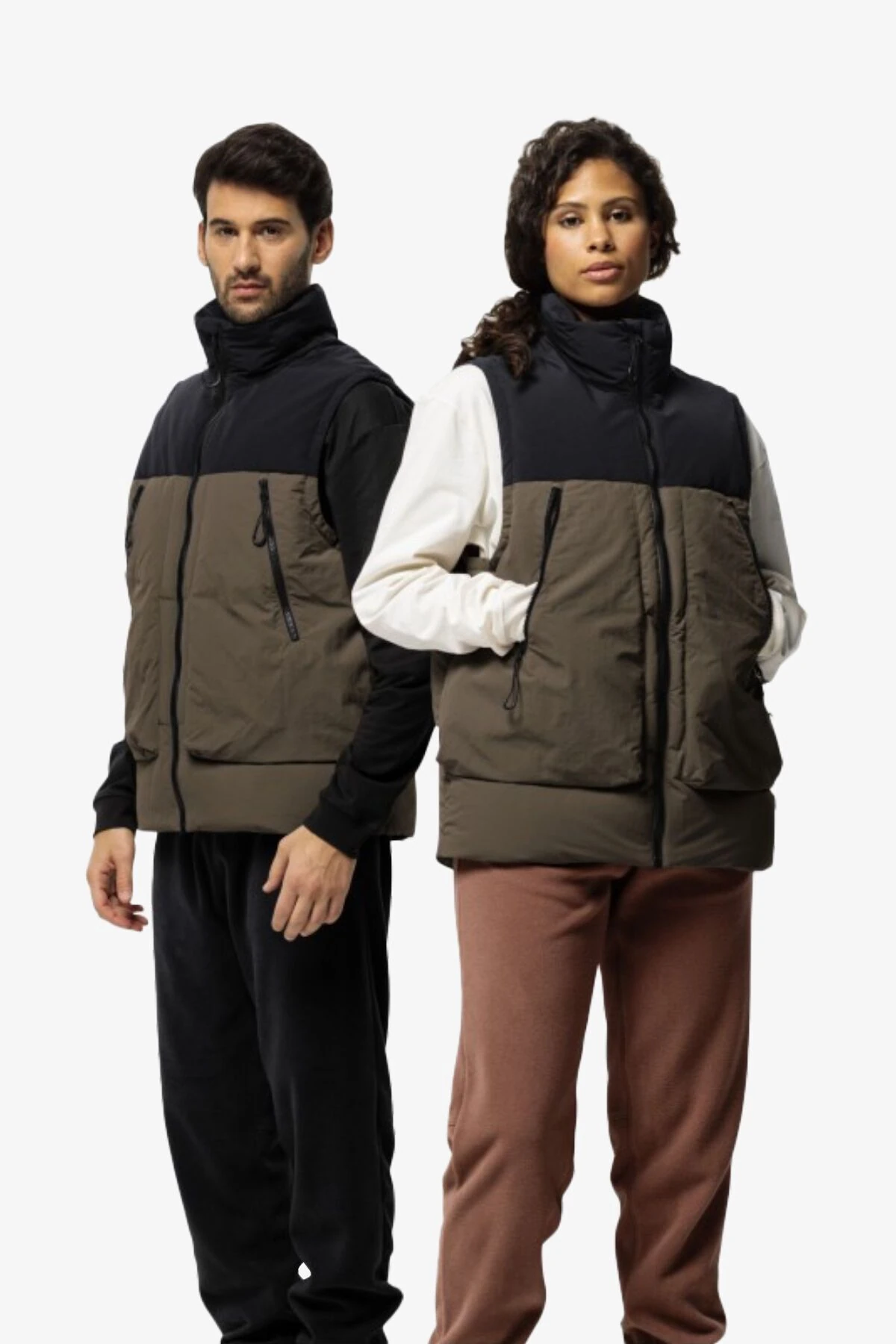 Jack Wolfskin Dellbrueck Unisex Kahverengi Yelek