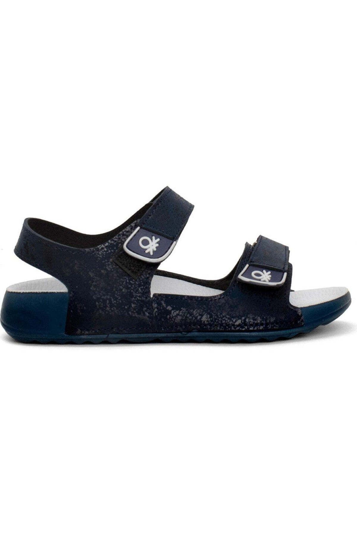 Benetton BN-1238 Filet Erkek Çocuk Sandalet Lacivert