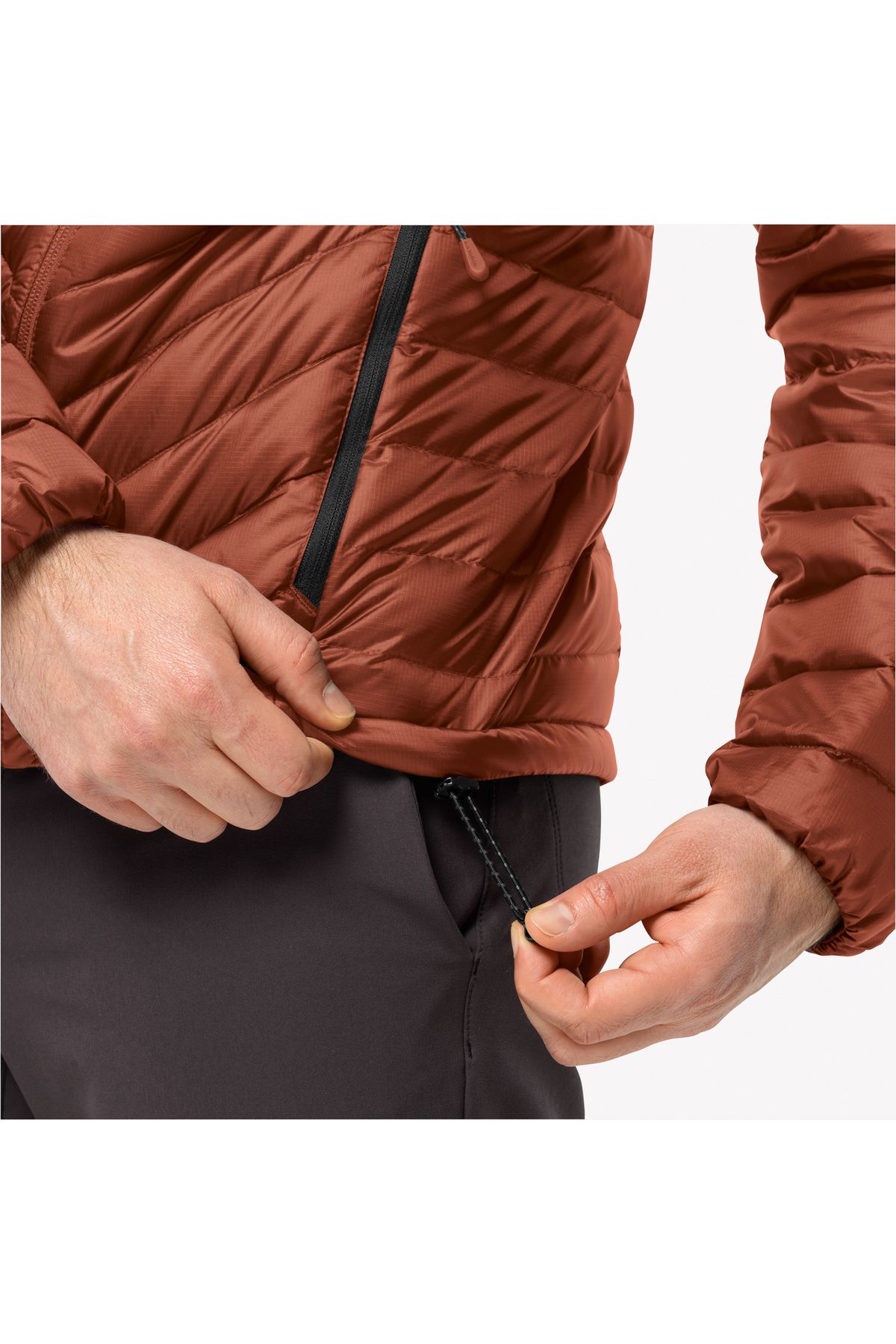 Jack Wolfskin Passamanı Down Erkek Kahverengi Mont 1207151-2503