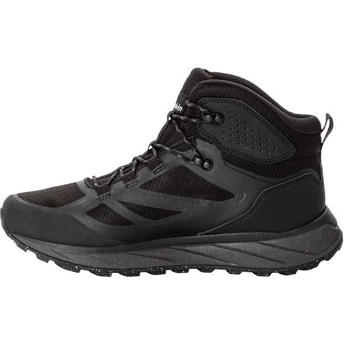 Jack Wolfskin Terraventure Texapore Mid M Erkek Siyah Outdoor Bot 