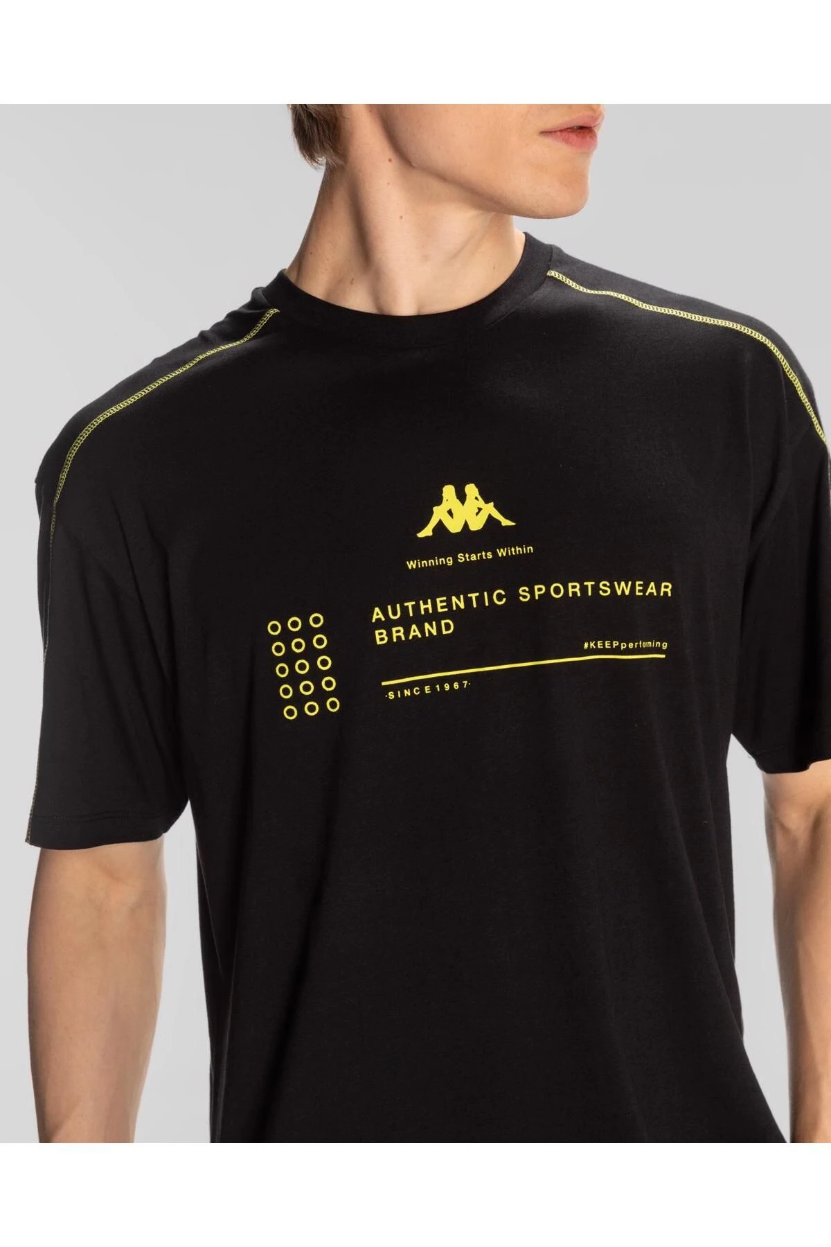 Kappa Authentic Waldo Erkek T-shirt