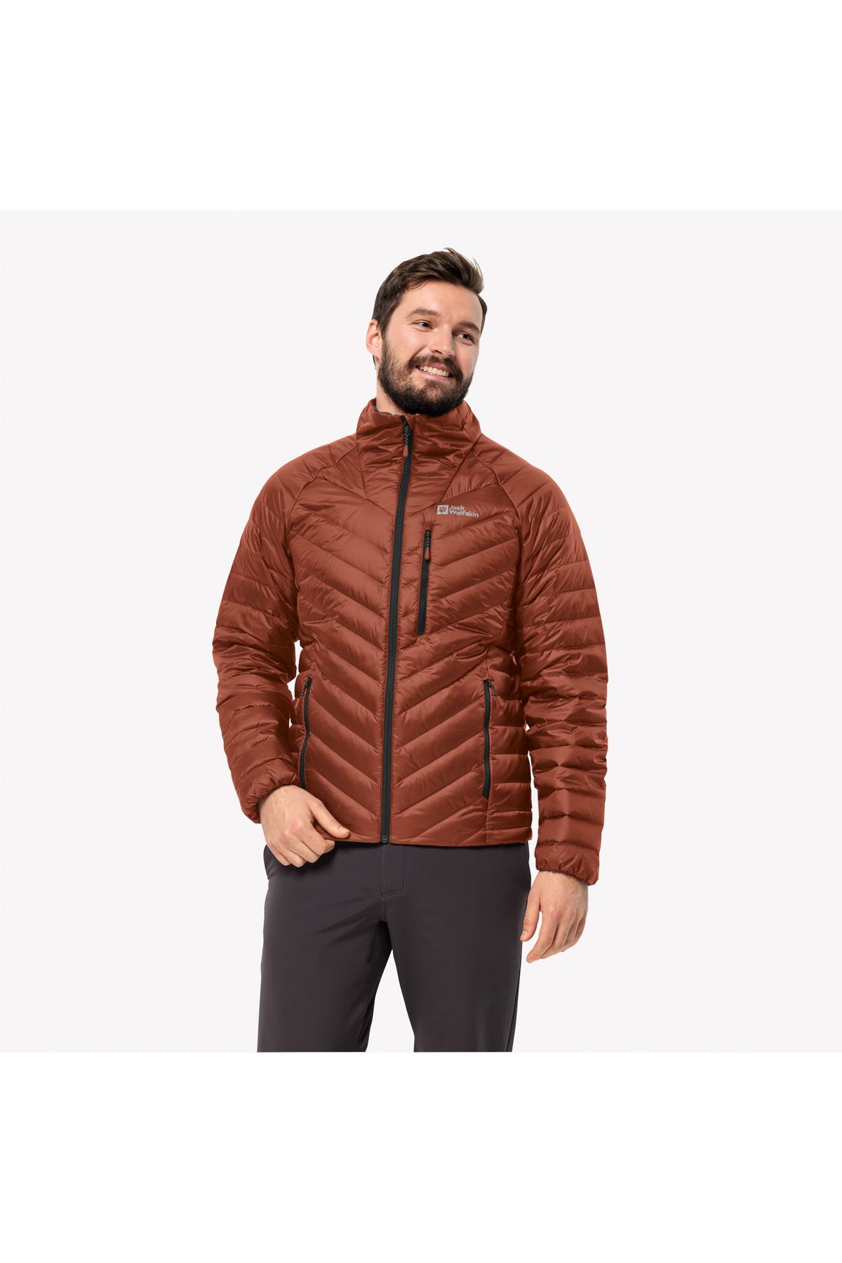 Jack Wolfskin Passamanı Down Erkek Kahverengi Mont 1207151-2503