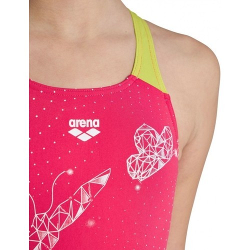 ARENA GIRL'S ARENA BUTTERFLY SWIMSUIT V BACK Kız Çocuk Mayosu