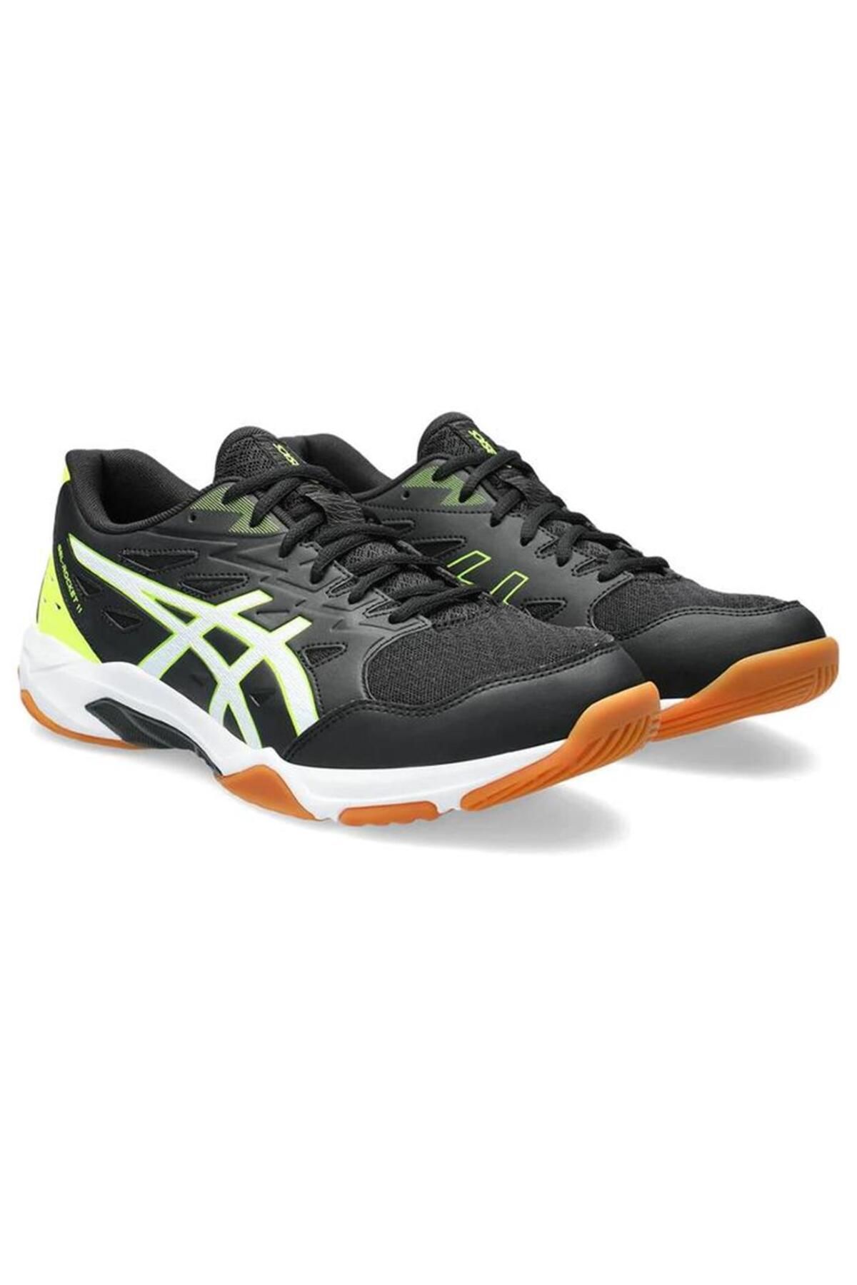 Asics Gel-Rocket 11 Siyah-Sarı Erkek Voleybol