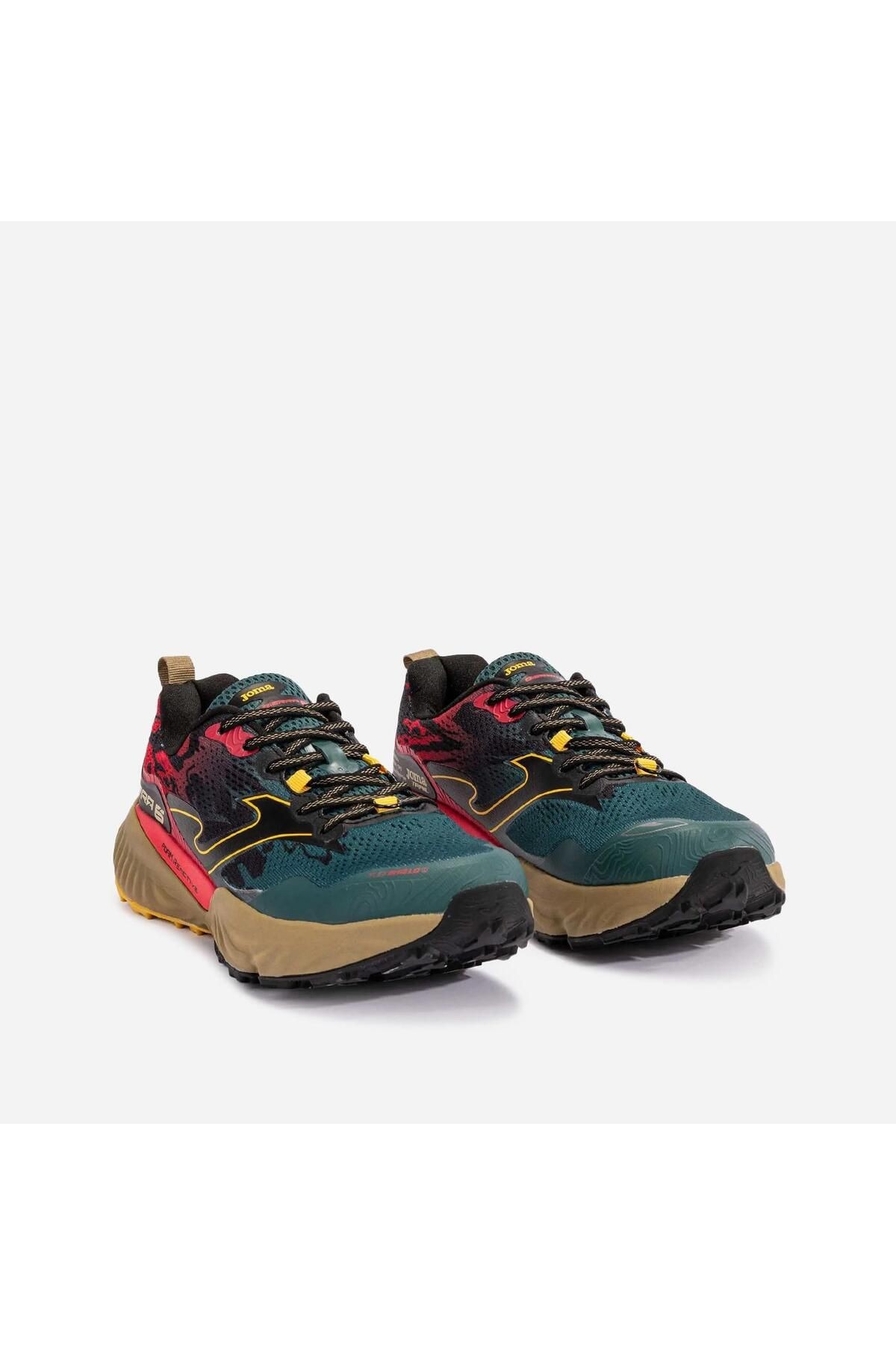 Joma SIERRA 2415 Erkek  Koşu & Yürüyüş Ayakkabısı Yeşil/Kırmızı