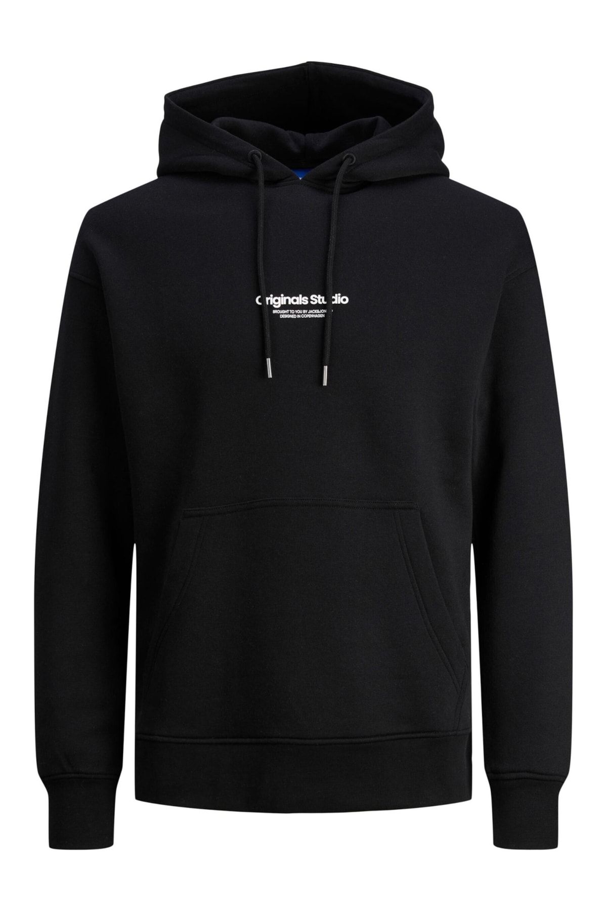 Jack & Jones Erkek Kapüşonlu Önden Cepli Sweatshirt 12241687