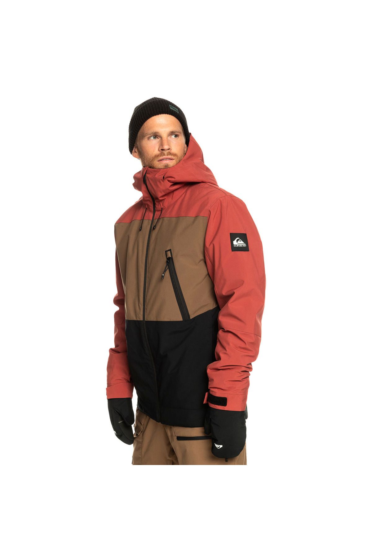 Quiksilver Sycamore Erkek Gri Kayak Montu EQYTJ03431-CPV0