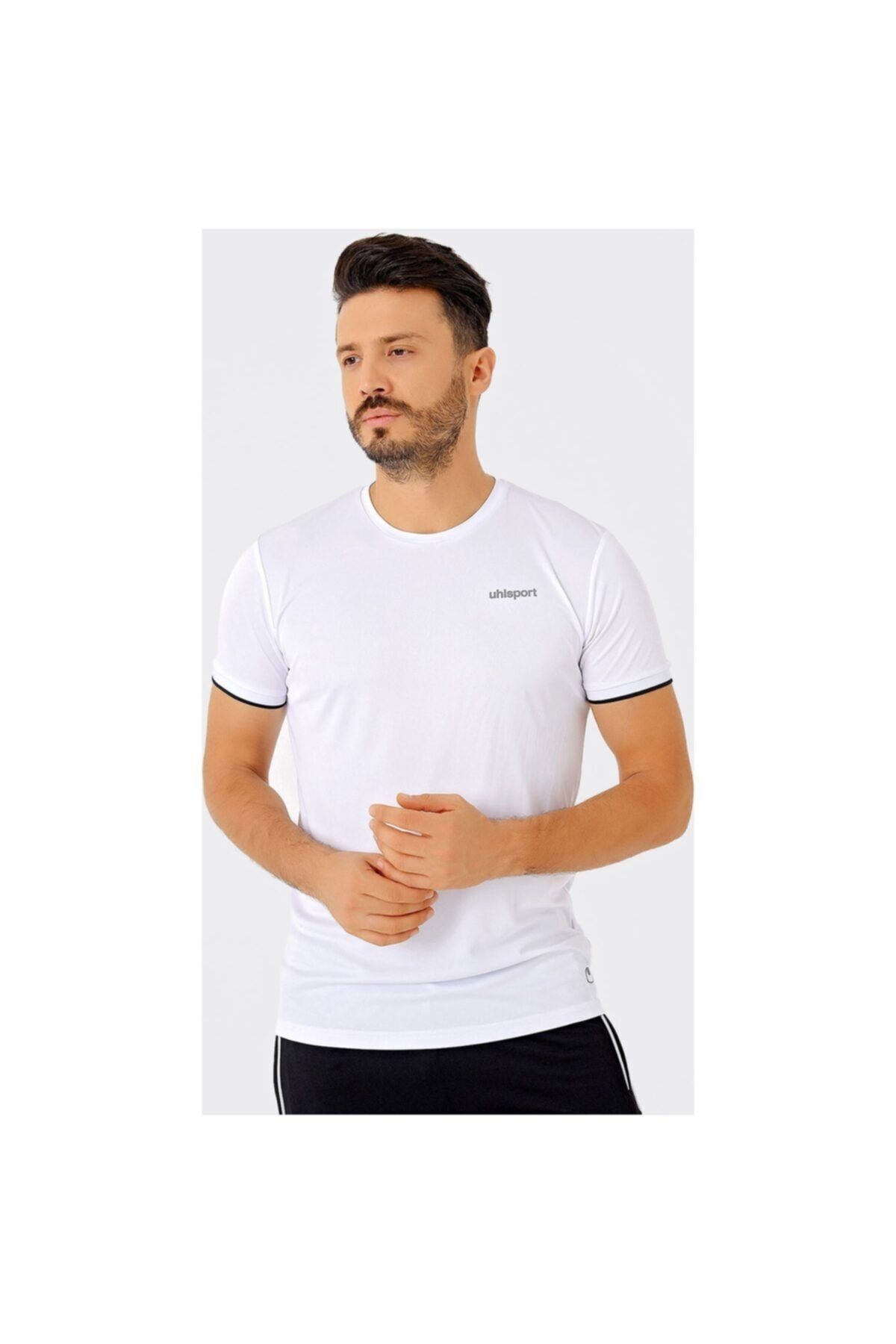Uhlsport Erkek Beyaz T-Shirt Marx