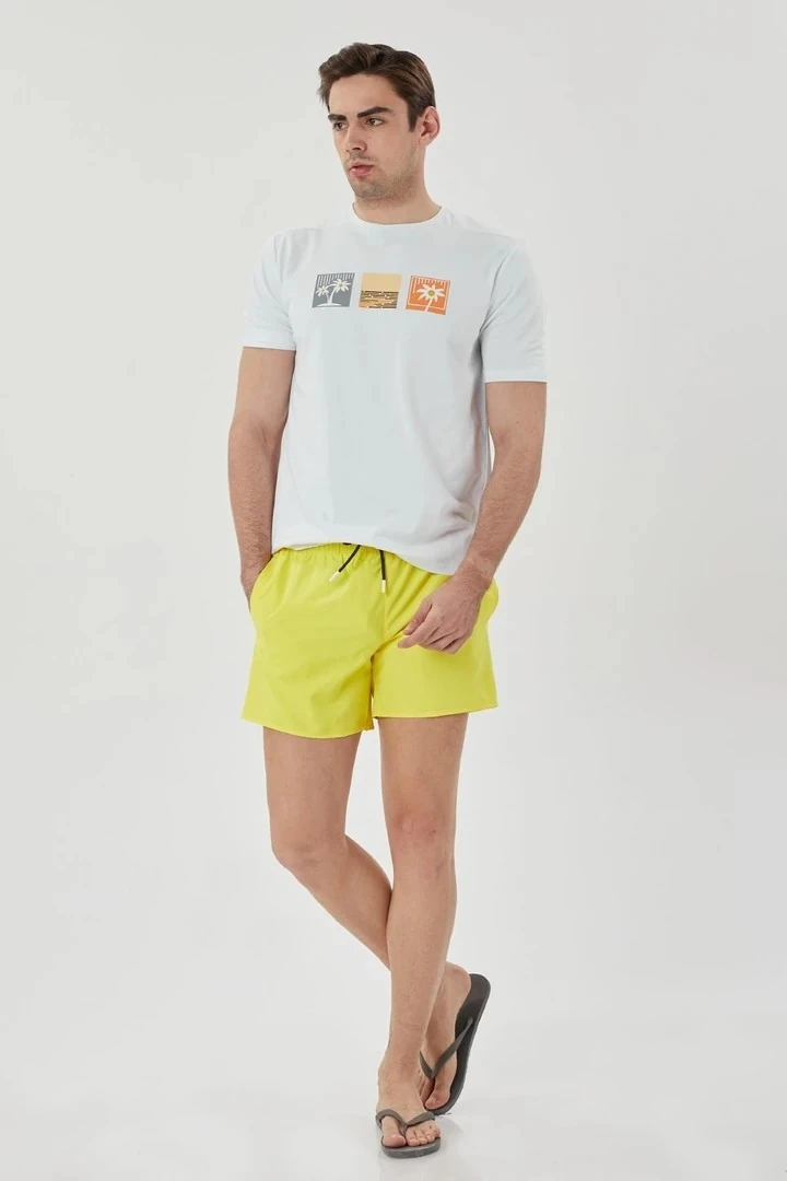 EXUMA ERKEK DENİZ ŞORTU SARI 1315016