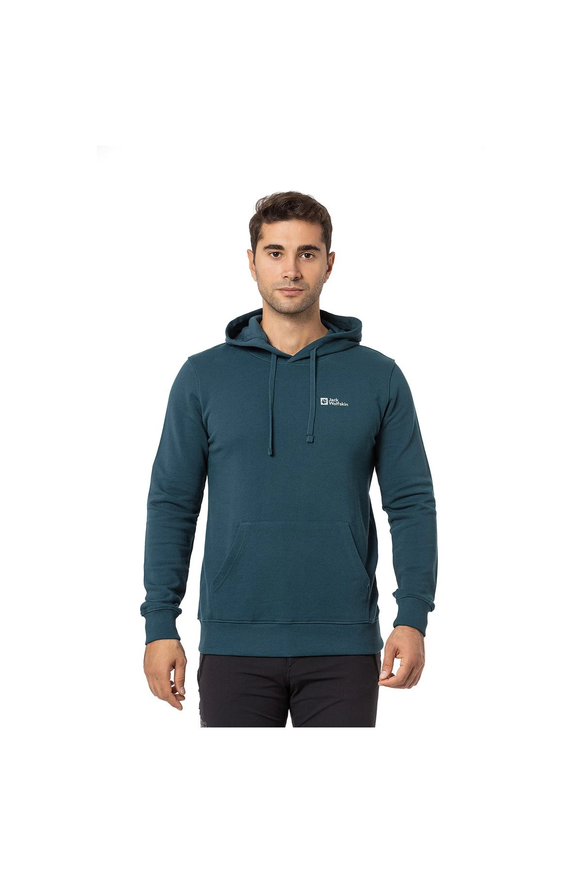 Jack Wolfskin Tommy Hoody Turuncu Erkek Kapüşonlu Sweatshirt