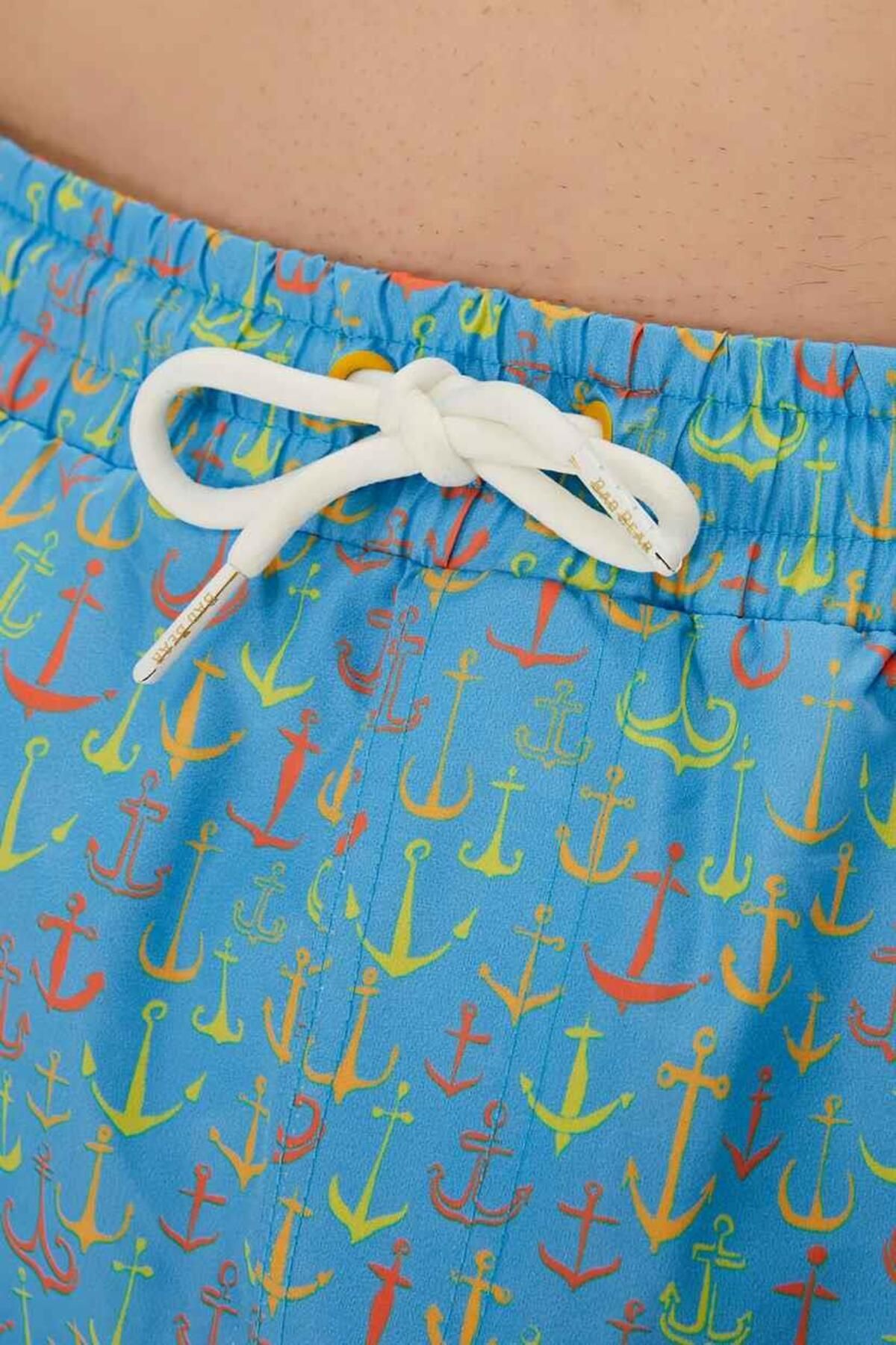 Bad Bear Anchor Deniz Şortu Blue Mavi Erkek Şort Mayo