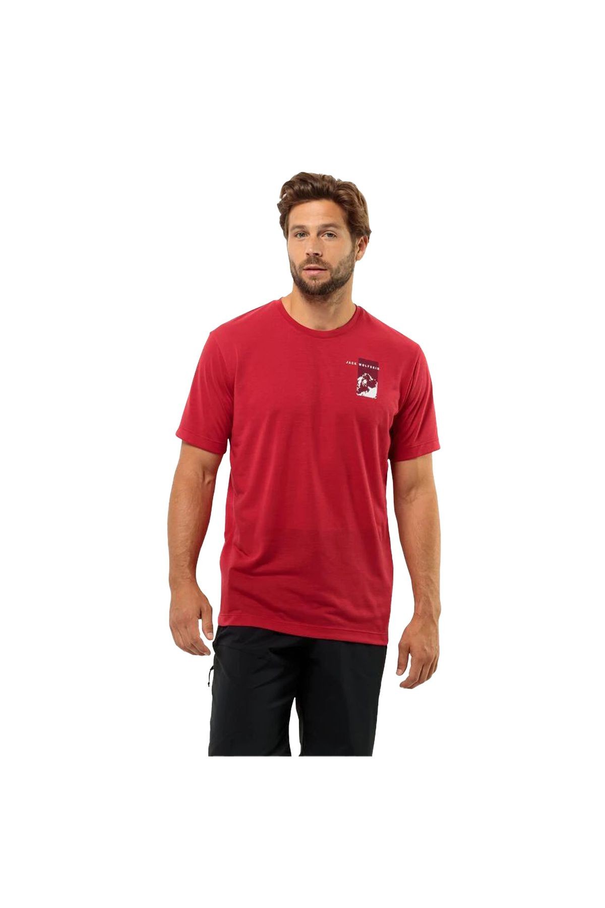 Jack Wolfskin Vonnan Graphic Erkek T-shirt