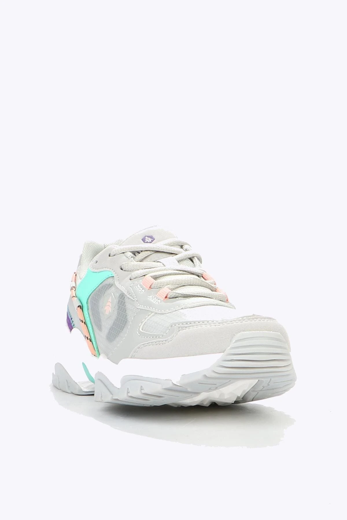 Hammer Jack Laseri Buz Gri Kadın Spor Ayakkabı