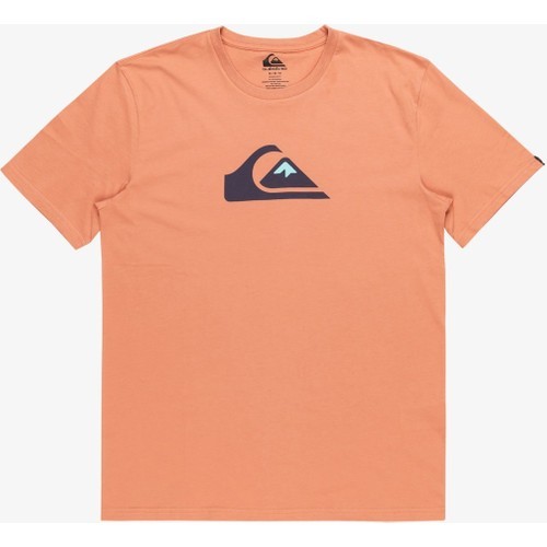QUIKSILVER Comp Logo SS EQYZT07658-MJR0 ERKEK Kahverengi Tişört