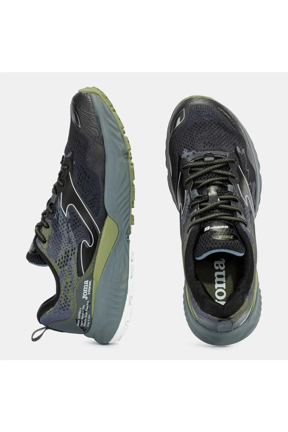 Joma Sıerra Men 2401 Erkek Siyah Sneaker TKSIEW2401