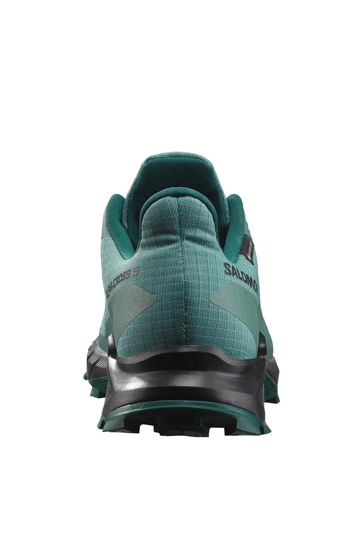 Salomon Alphacross 5 Gore-Tex Erkek Koşu Ayakkabısı - Yeşil