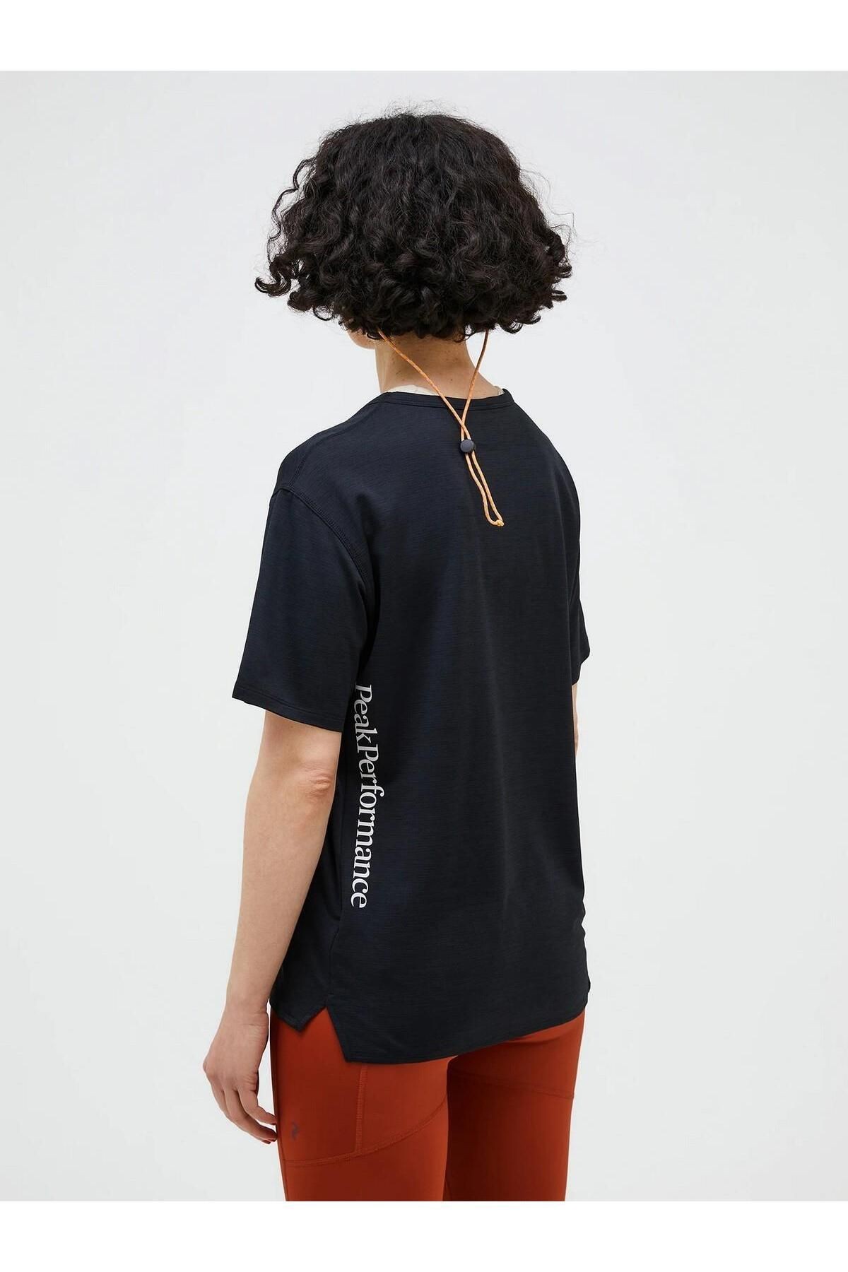 Peak Performance W Trail Ss Kadın T-shirt G79477020 Siyah