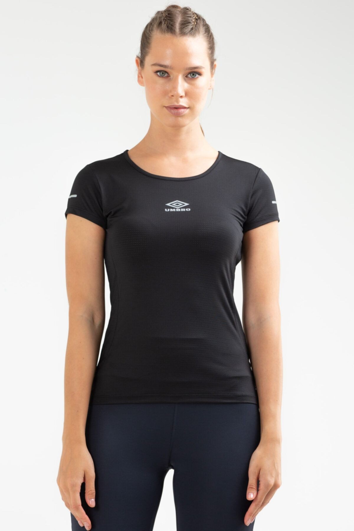 Umbro Vf-0063 Ply Basic Kadın T-shirt Siyah