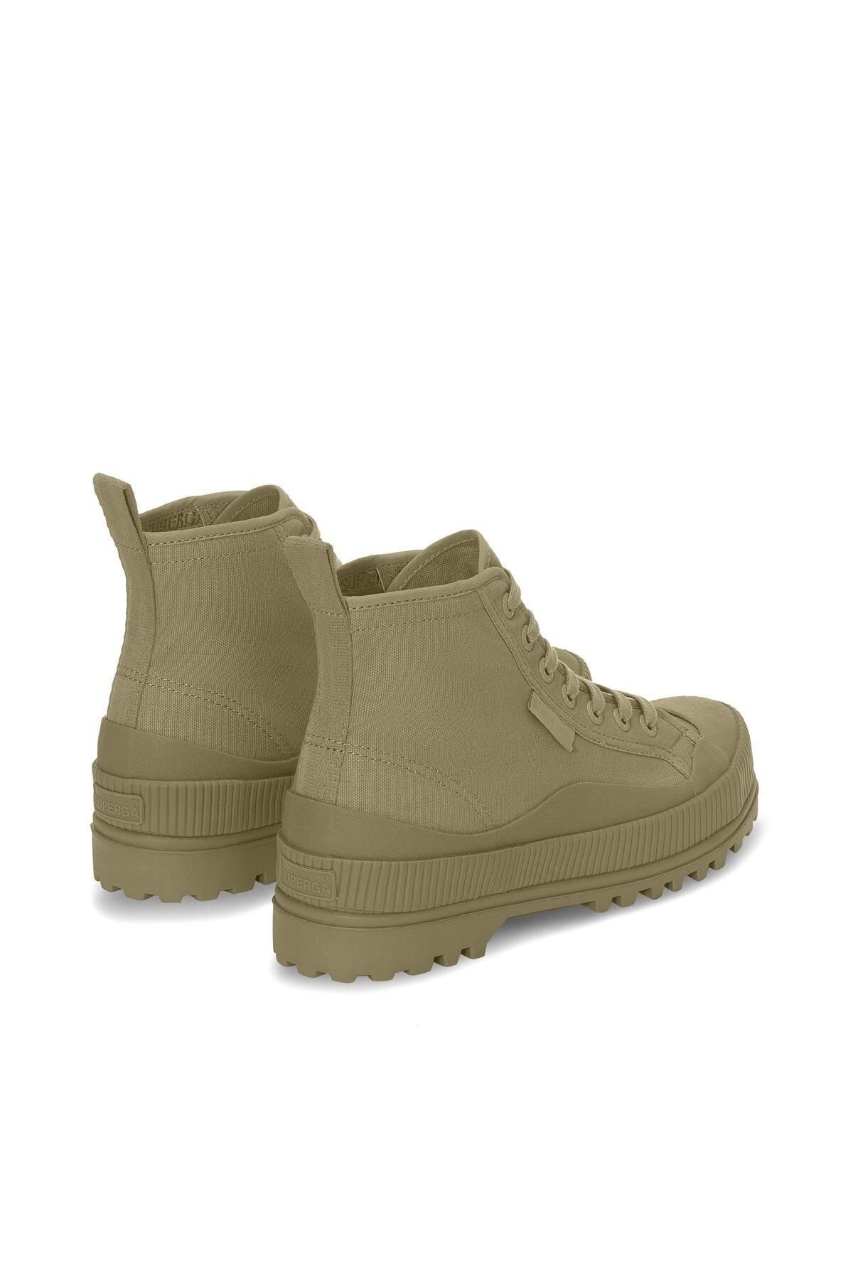 Superga 2469 Alpina Wave Tape Canvas Wr Haki Bot S11389W-AC6-SP