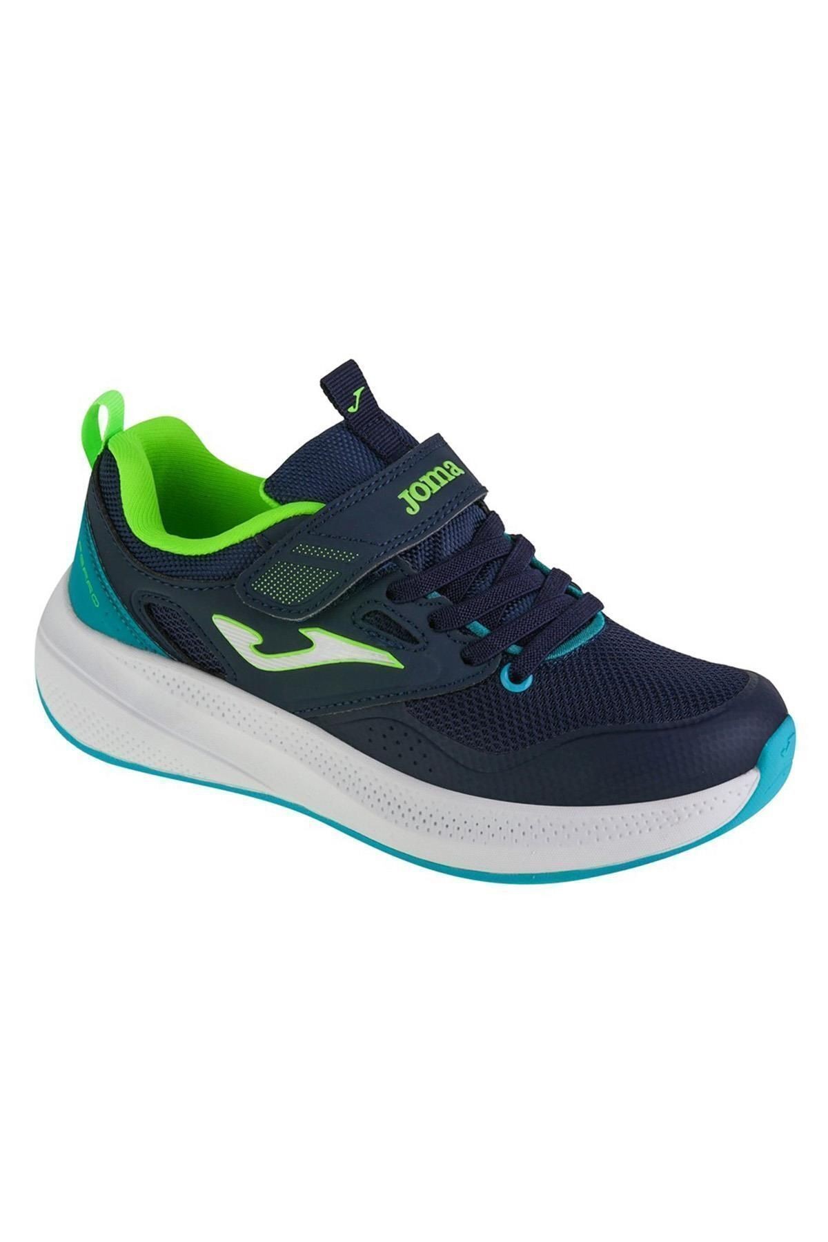 Joma Ferro Jr 2403 Navy Green JFERRS2403V Lacivert Yeşil Günlük Çocuk Ayakkabı