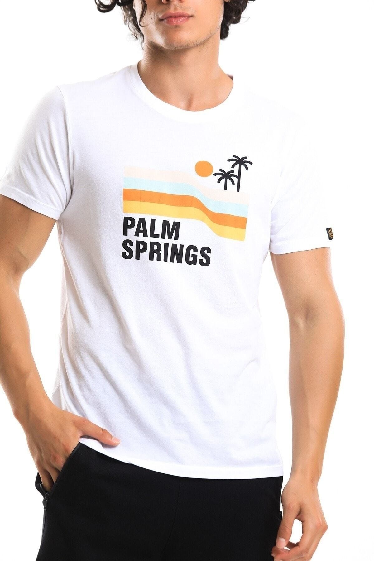 Superfly Men Tshirt Erkek Beyaz Tshirt 22515-24