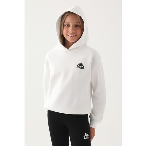 Kappa Kız Çocuk Krem Sweatshirt