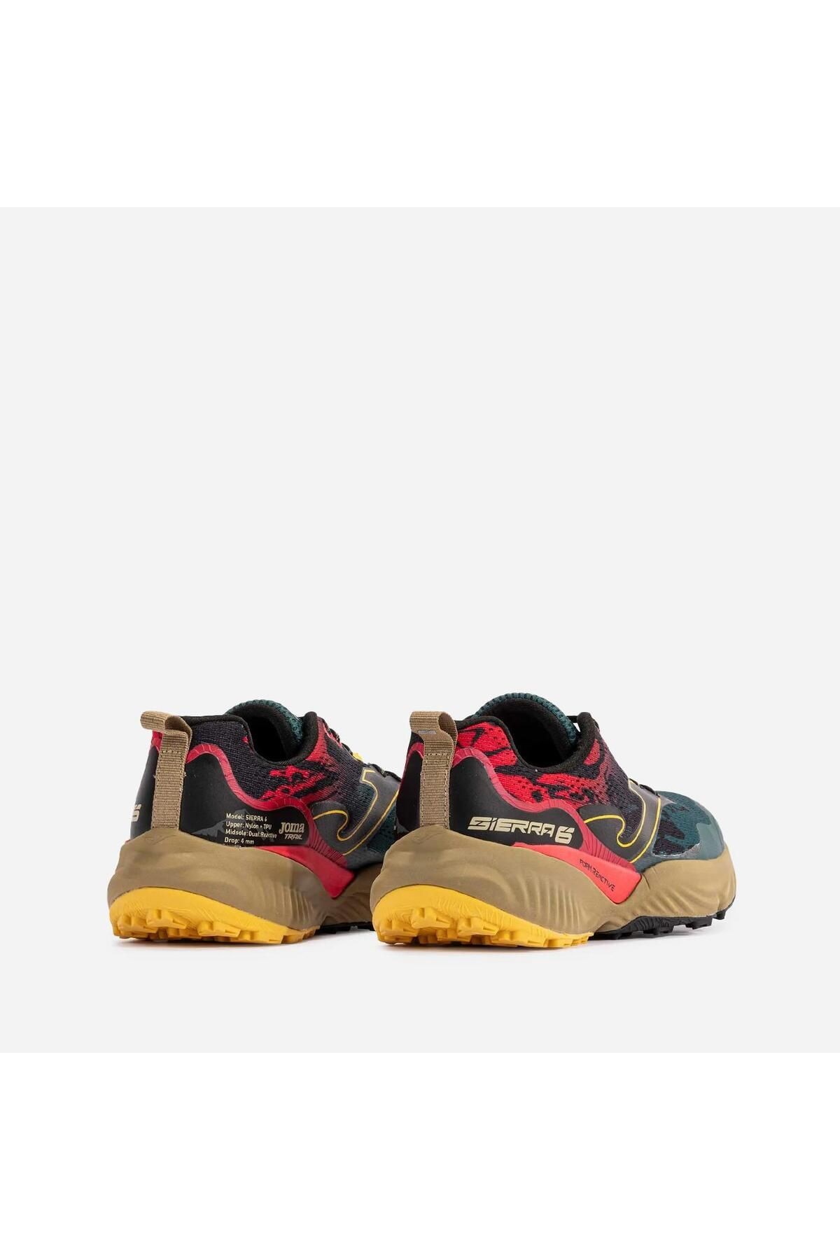 Joma SIERRA 2415 Erkek  Koşu & Yürüyüş Ayakkabısı Yeşil/Kırmızı