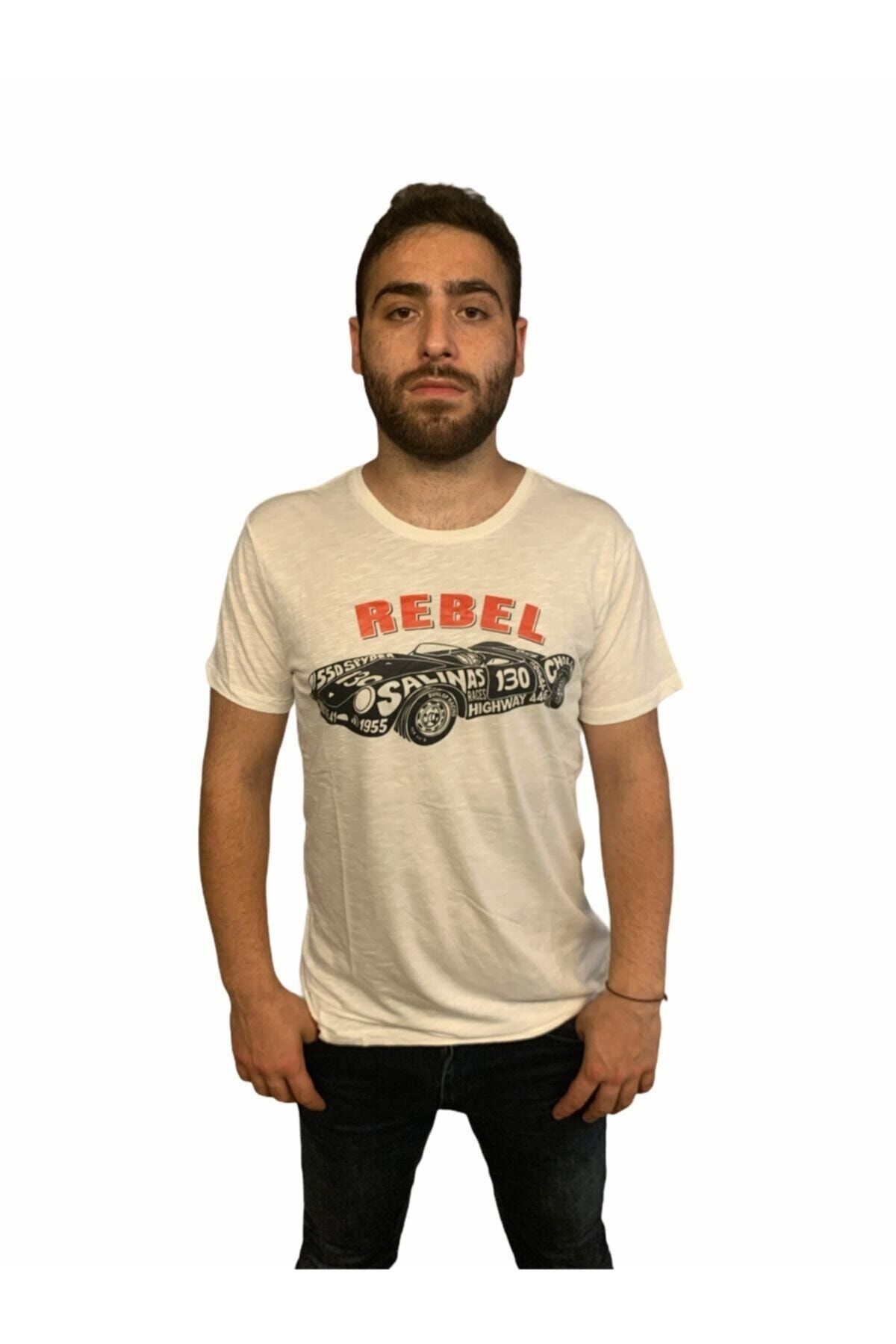 Superfly Tshirt Erkek Beyaz Tshirt 21630-01