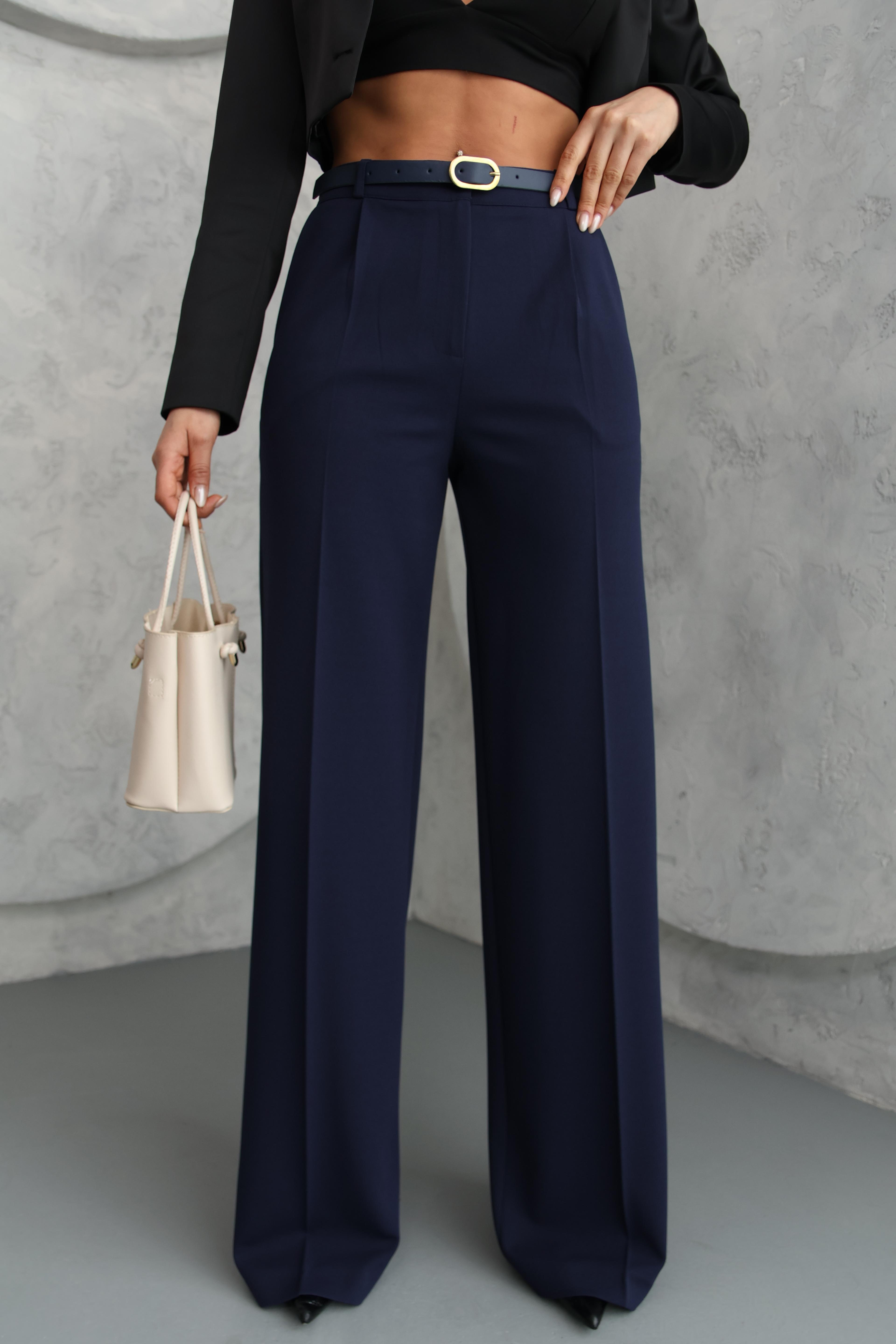 Premium Palazzo Pantolon (115Cm) - Lacivert