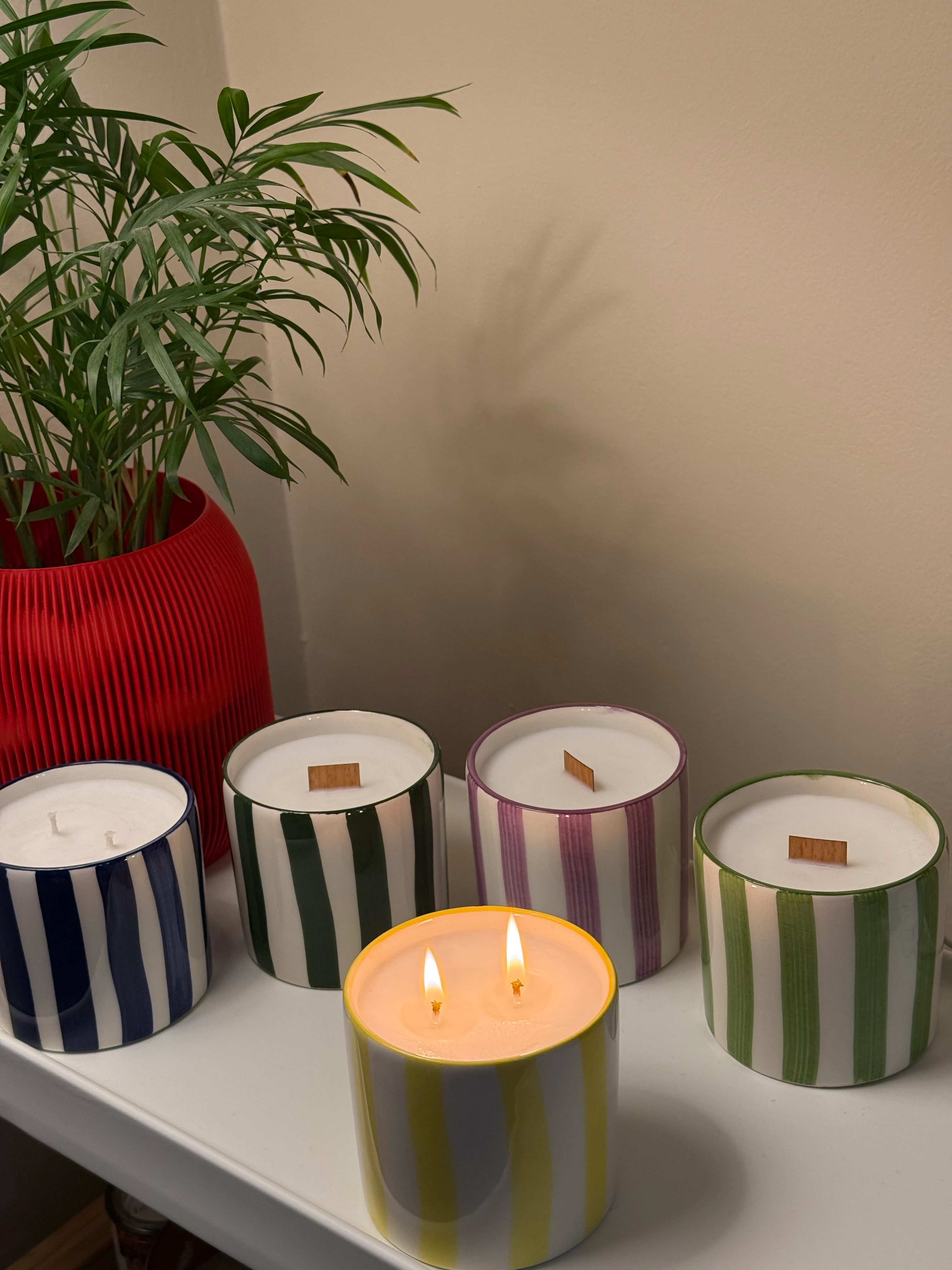 Yeşil Hare Collection Soya Mum