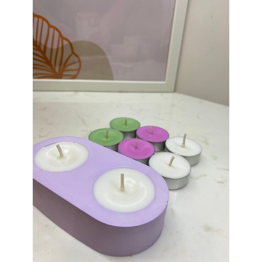 Tealight Mum Standı ve Mum